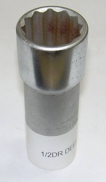Stahlwille 1/2" drive deep socket - 22mm