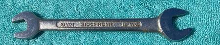 Sidchrome 10-12mm open end spanner