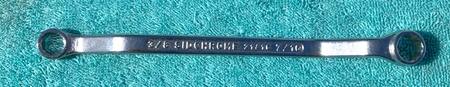 Sidchrome 3/8"-7/16" ring spanner