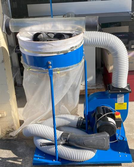Hafco dust collector DC3 with ducting