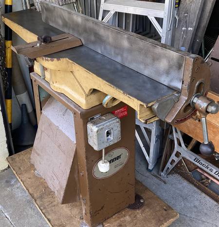 Tanner 6" planer-jointer