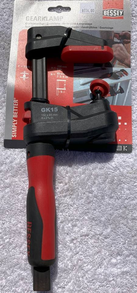 Gearklamp , 150 x 60mm , GK15