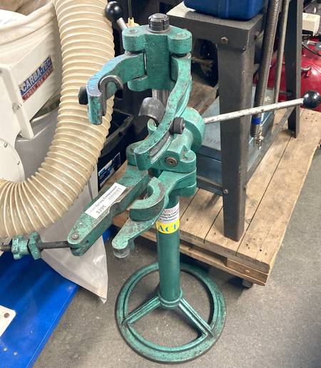 Coil spring compressor stand