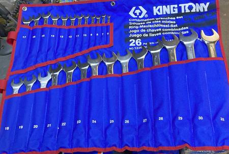 King Tony metric spanner set 6-32mm
