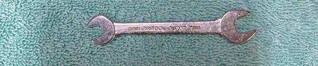 Britool 6mm - 7mm open end spanner