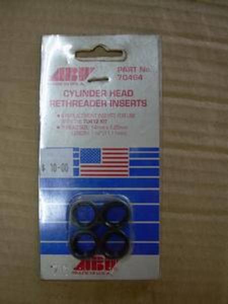 Cylinder Head Rethreader Inserts ( for the 70412 kit)