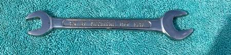 Sidchrome 1/4" x 5/16" open end spanner