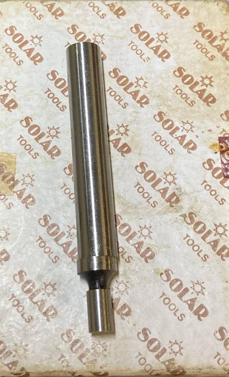 Edge finder, single end, 10mm diameter, 6mm tip