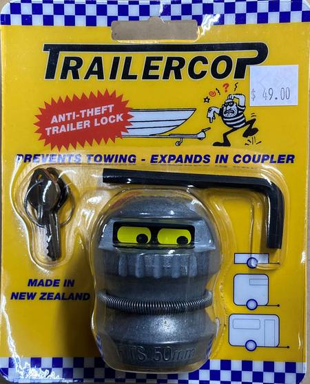 Trailercop anti-theft trailer lock, fits 50mm ball