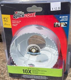 108mm quickcore holesaw