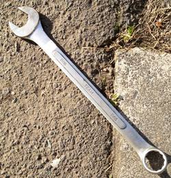 Ring/Open end spanner  1-1/16"