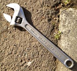 Adjustable crescent wrench - 12"/300mm
