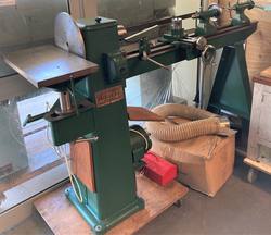 Union Jubilee wood lathe , mint condition , numerous accessories