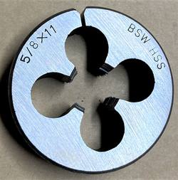 BSW 5/8" X 11tpi, 2" diameter