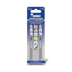 Aluminium jigsaw blades , 2 per pack