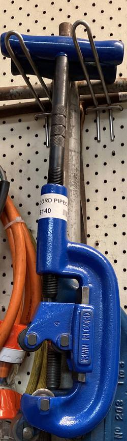 Record Pipecutter, 1/8"-2" capacity
