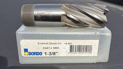 1-3/8" Endmill short thread