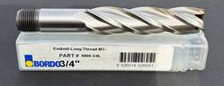 3/4 Endmill long thread