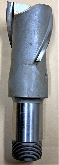 2" slot drill end mill ,  long thread , 1-1/4" shank