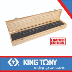KING TONY 5PCE GOLDEN DRAGON TORQUE WRENCH WITH 12PT SOCKETS